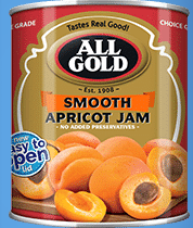 All Gold smooth Apricot Jam
