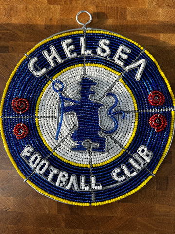 Beaded art - Chelsea FC Emblem