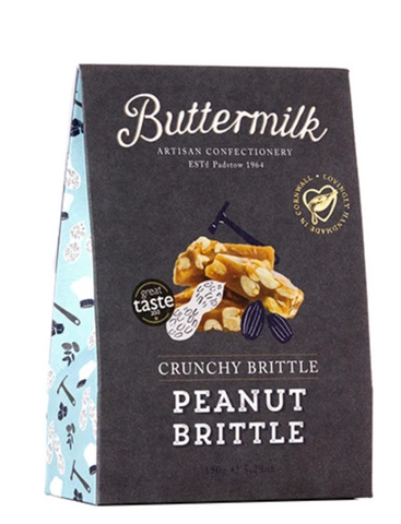 Buttermilk Crunchy Peanut Brittle Sharing Box 150g