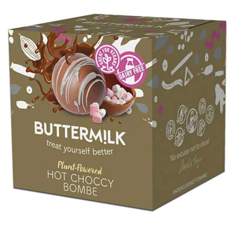 Buttermilk Hot Choccy Bombe (Dairy Free)